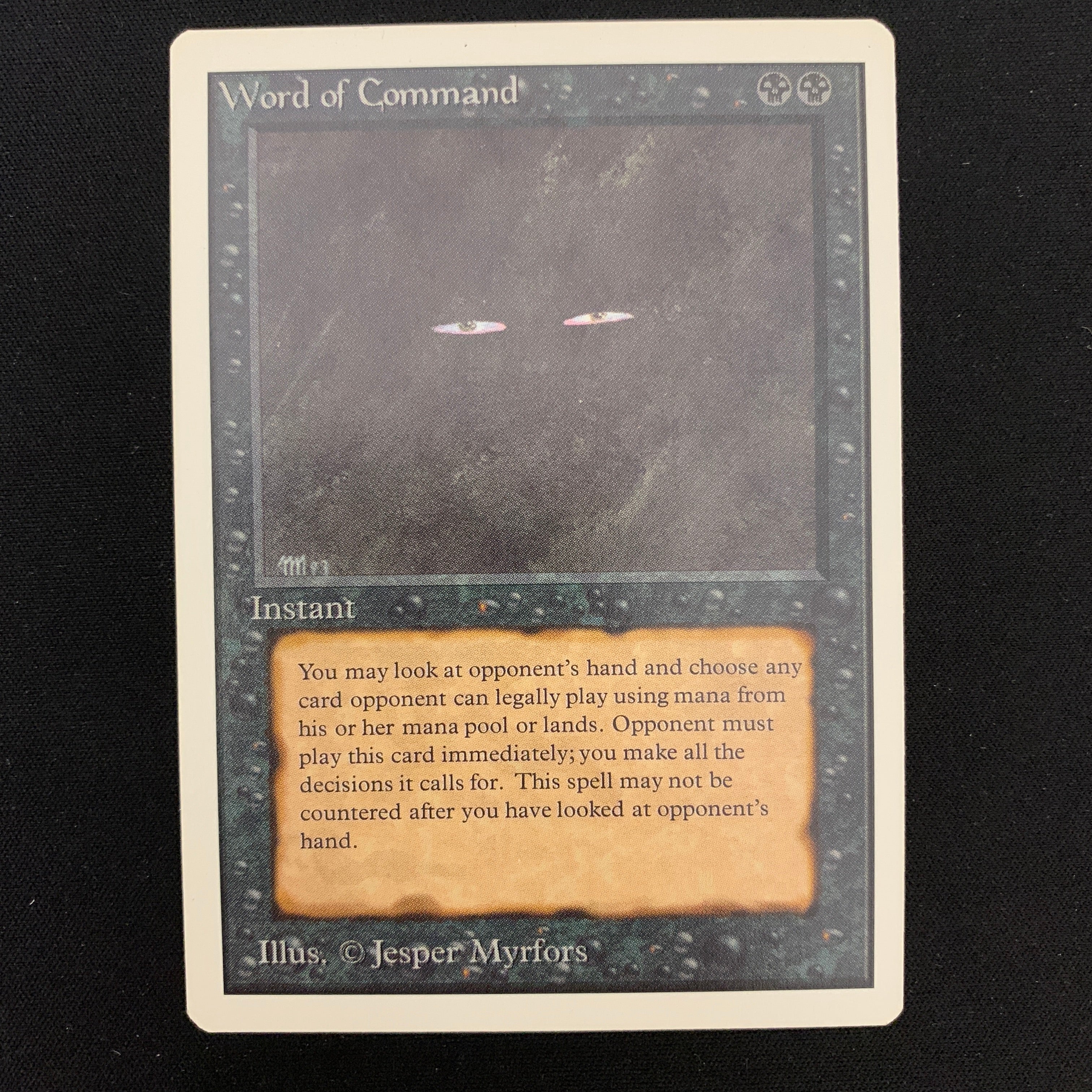 MTG Singles - Word of Command - Unlimited - 