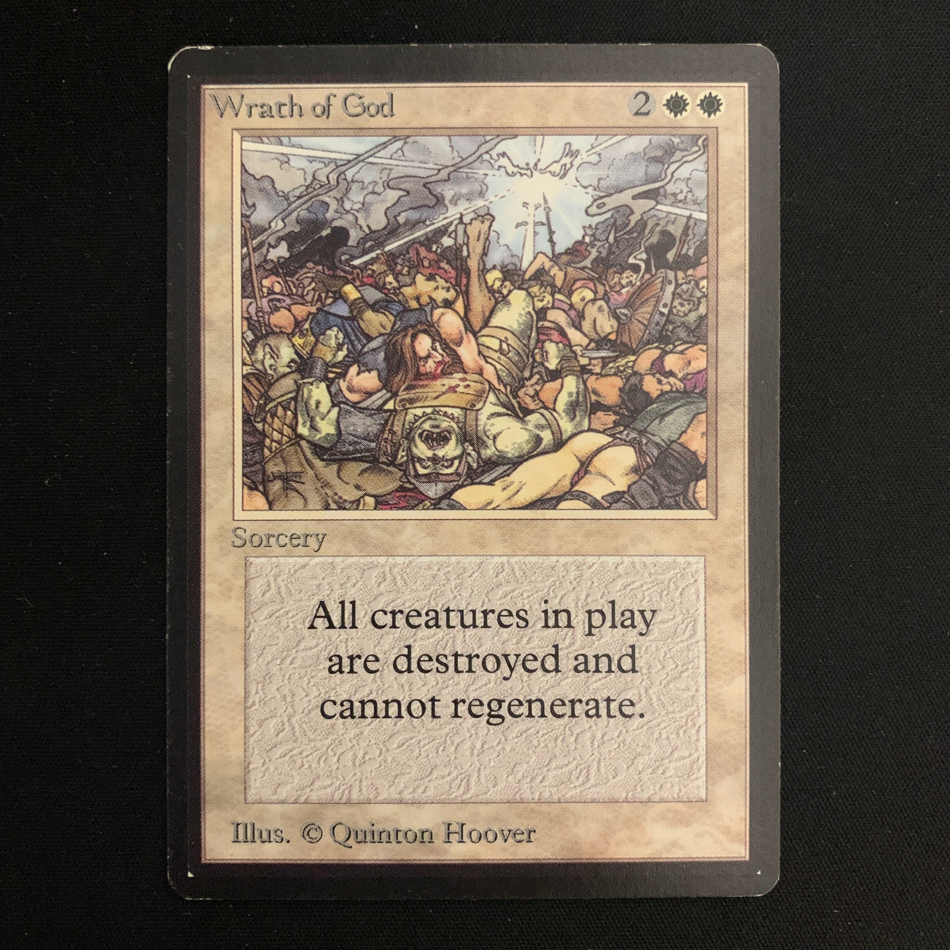 MTG Singles - Wrath of God - Beta - 