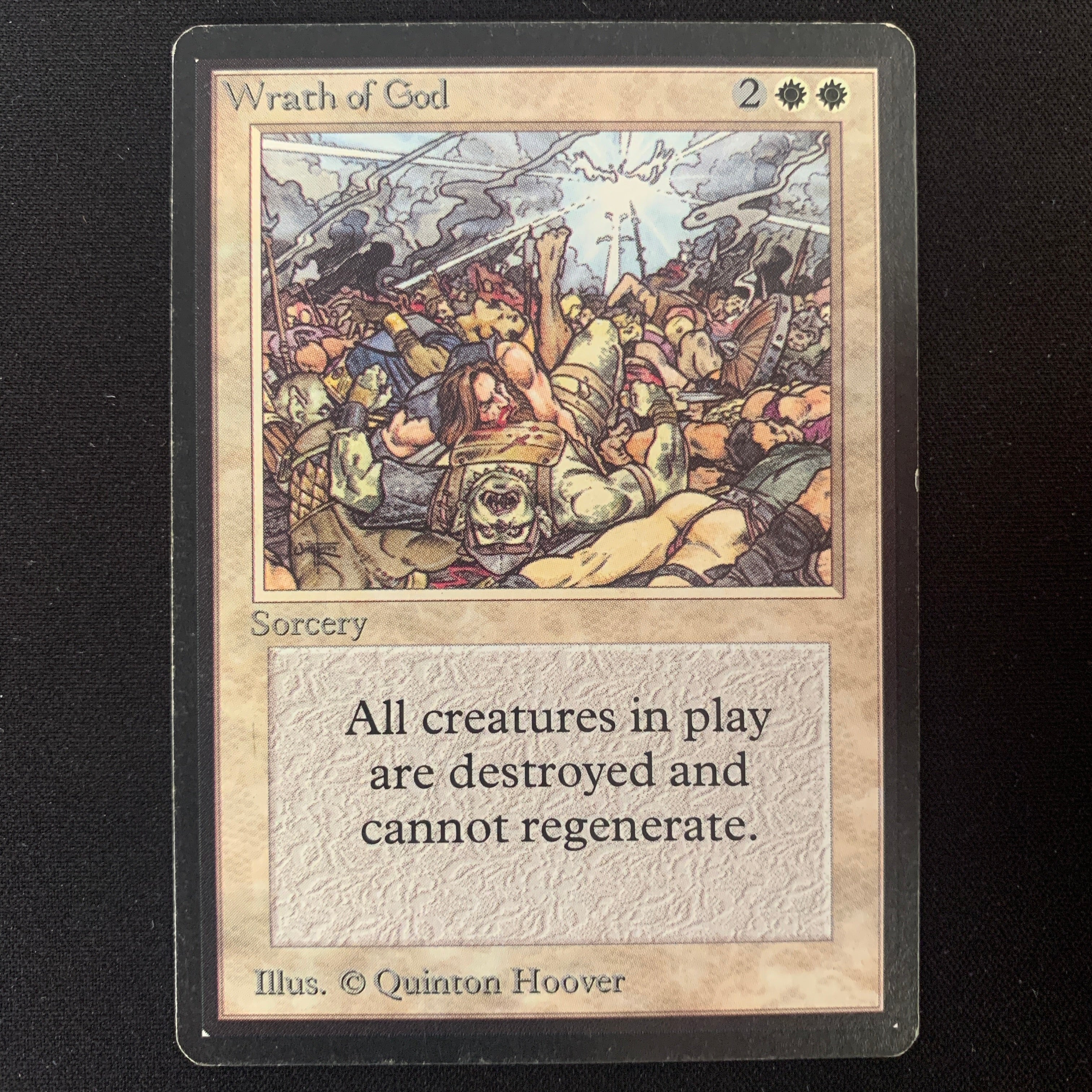 MTG Singles - Wrath of God - Beta - 