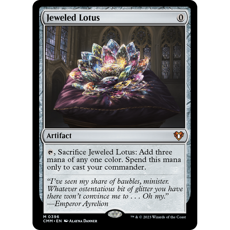 Jeweled Lotus - Commander Masters