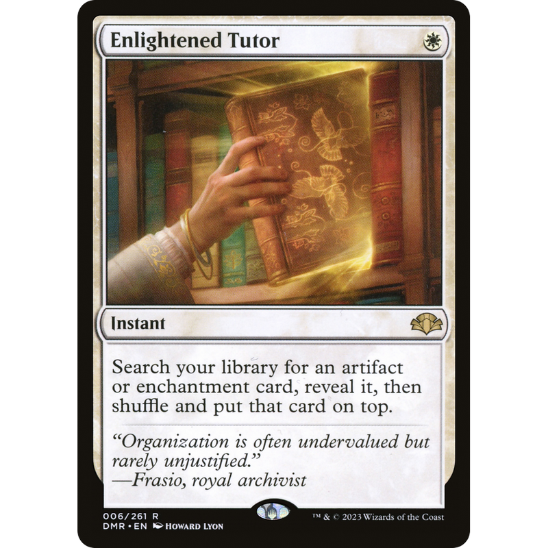 Enlightened Tutor - Dominaria Remastered