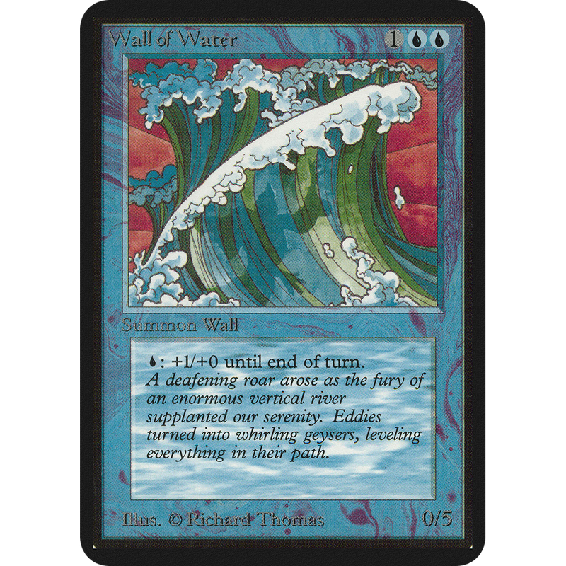 Wall of Water - Alpha