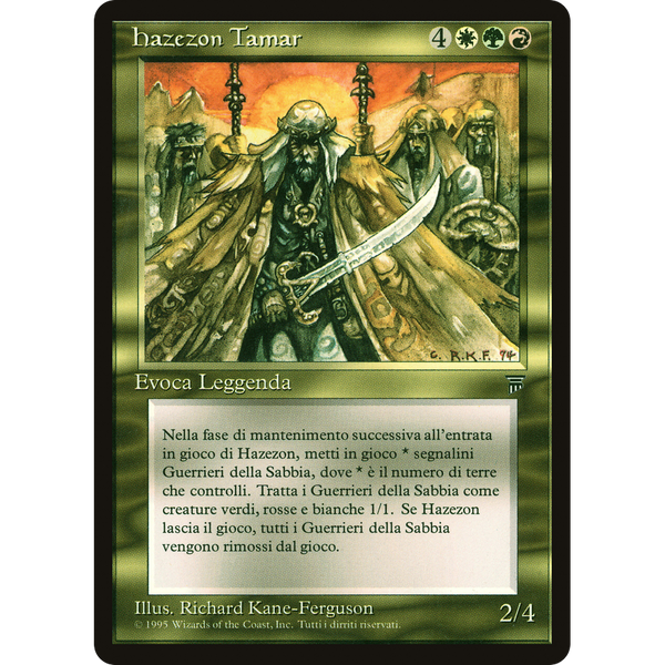 Hazezon Tamar - Legends Italian