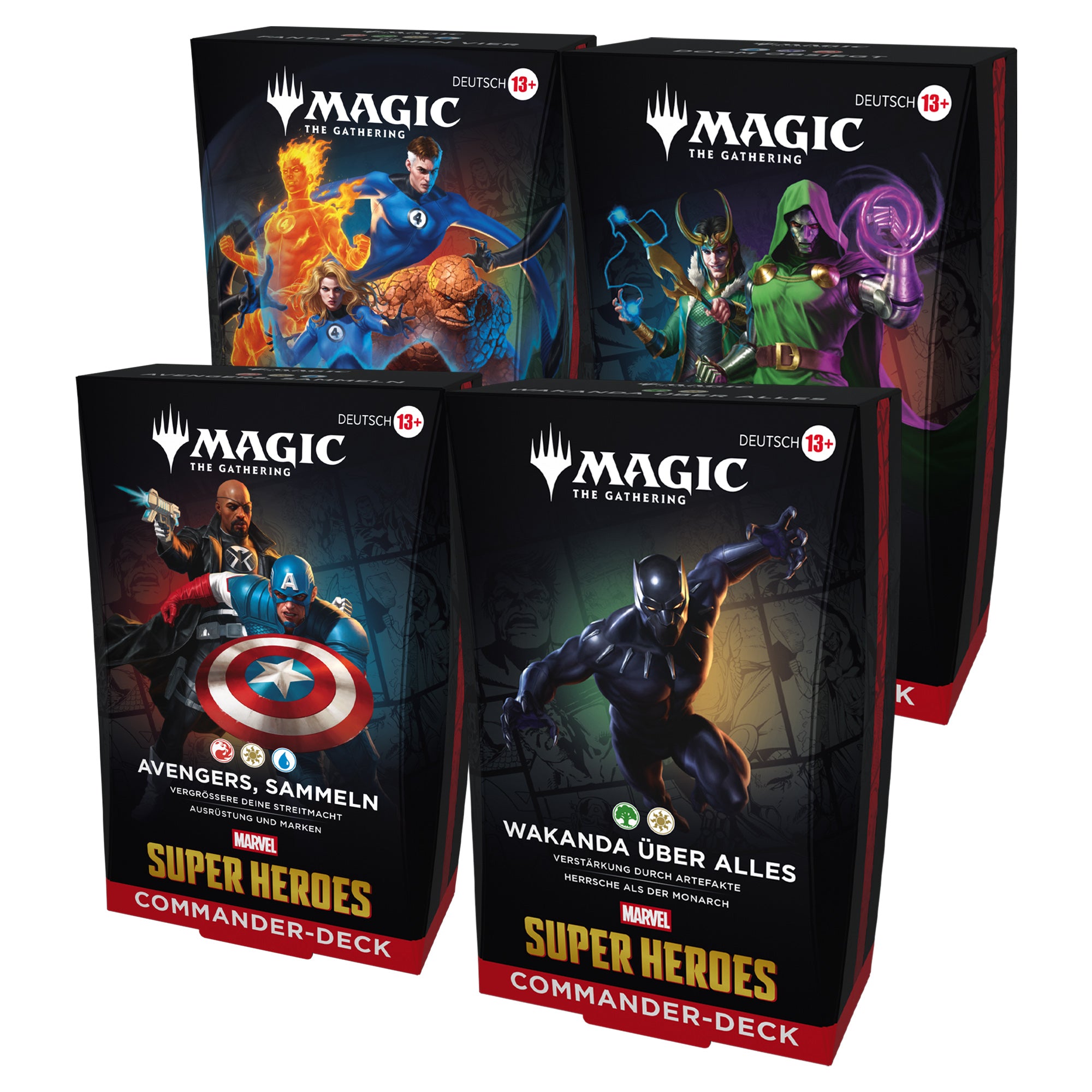 Marvel Super Heroes Commander Deck Set