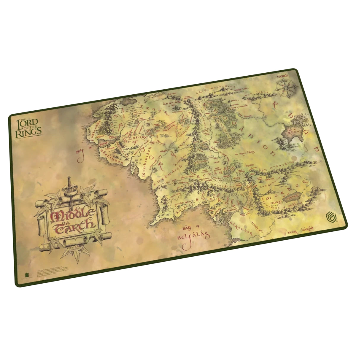 Gaming Supplies - Ultimate Guard Play-Mat The Lord of the Rings - Places of Middle-earth