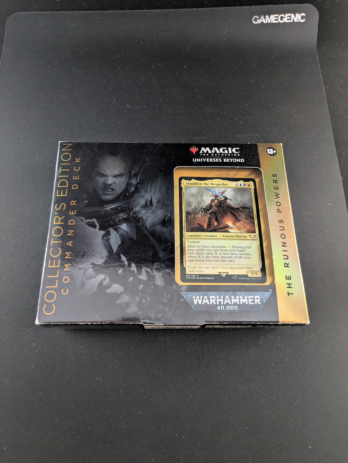 Universes Beyond: Warhammer 40,000: "The Ruinous Powers" Commander Deck Collector's Edition