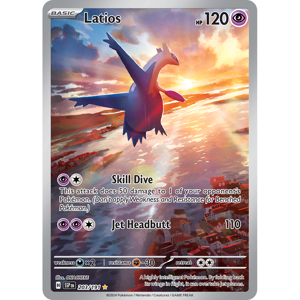 PTCG Singles - Latios (SSP 203) - Surging Sparks - 