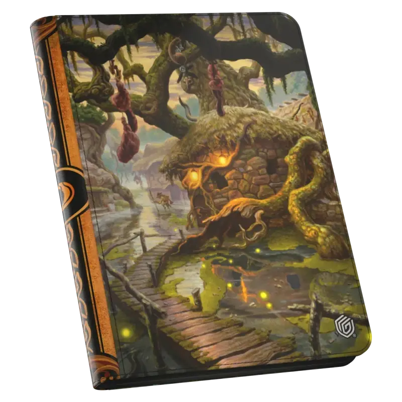 Gaming Supplies - Ultimate Guard Zipfolio 360 Xenoskin Magic: The Gathering "Lorwyn Eclipsed" - Swamp