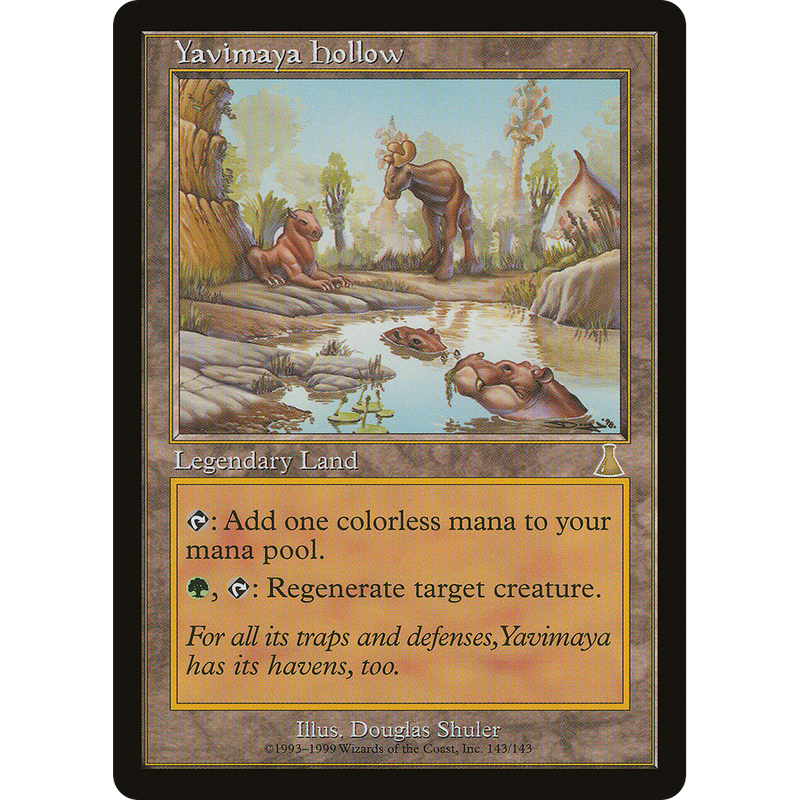 Yavimaya Hollow - Urza's Destiny