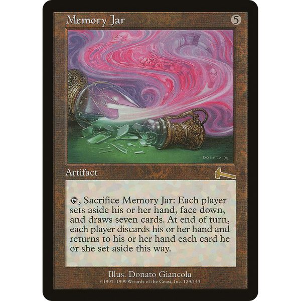 Memory Jar - Urza's Legacy