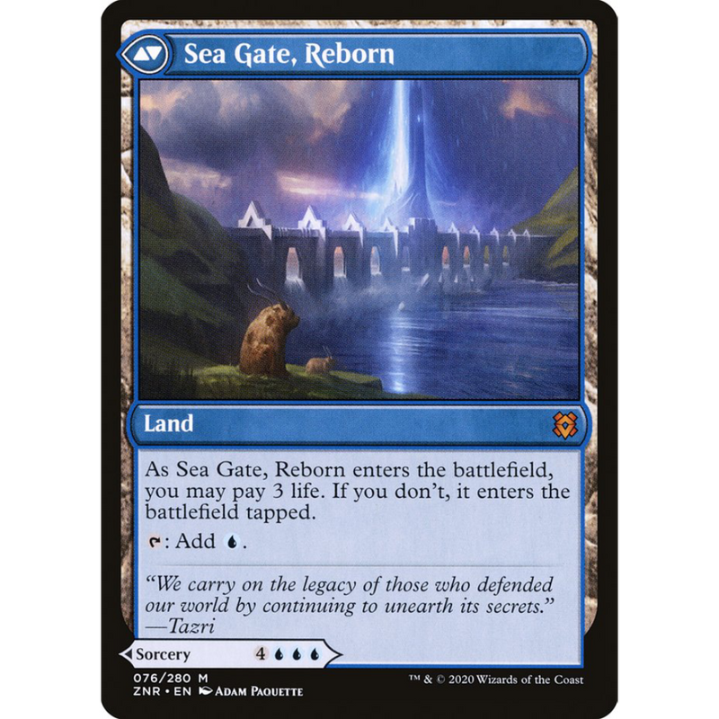 Sea Gate Restoration // Sea Gate, Reborn - Zendikar Rising