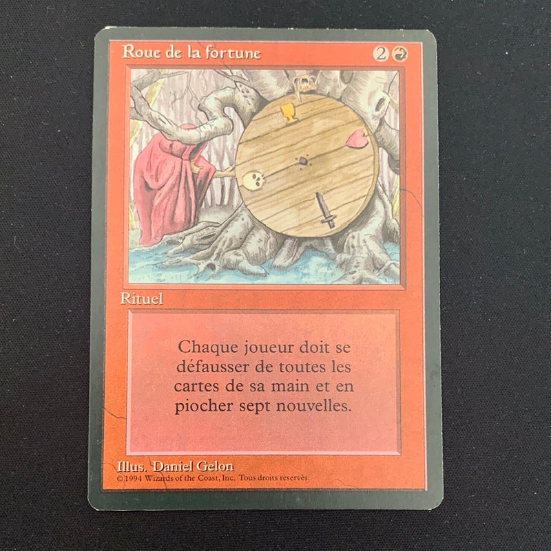 Wheel of Fortune - Foreign Black Bordered - French