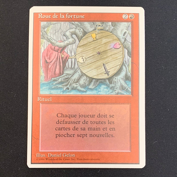Wheel of Fortune - Foreign White Bordered - French