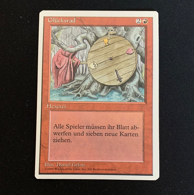 Wheel of Fortune - Foreign White Bordered - German