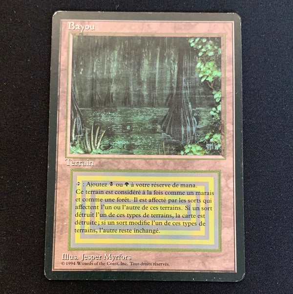 Bayou - Foreign Black Bordered - French