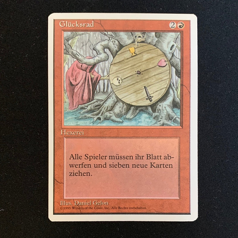 Wheel of Fortune - Foreign White Bordered - German