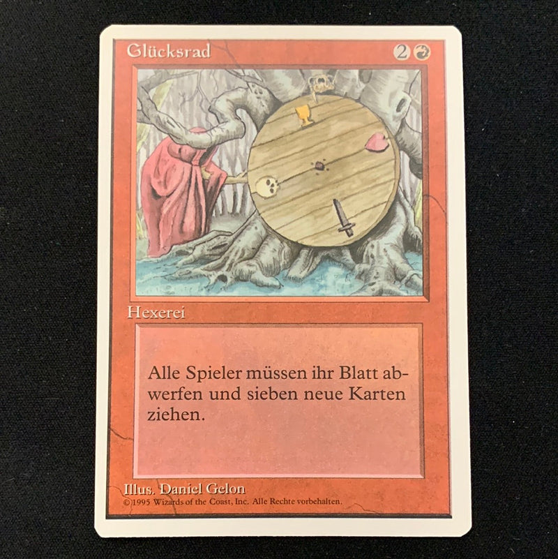 Wheel of Fortune - Foreign White Bordered - German