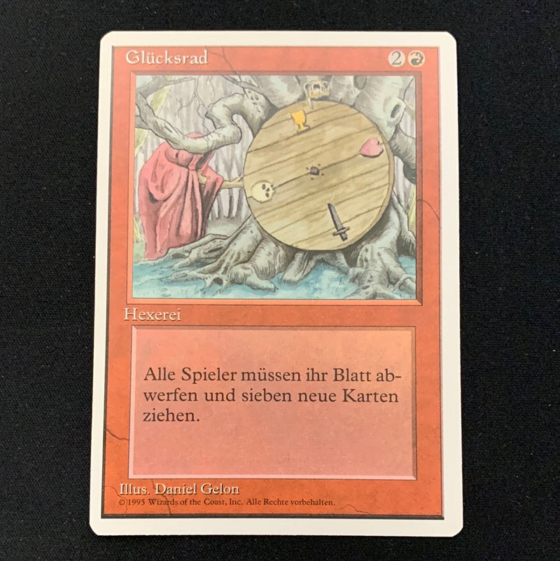 Wheel of Fortune - Foreign White Bordered - German