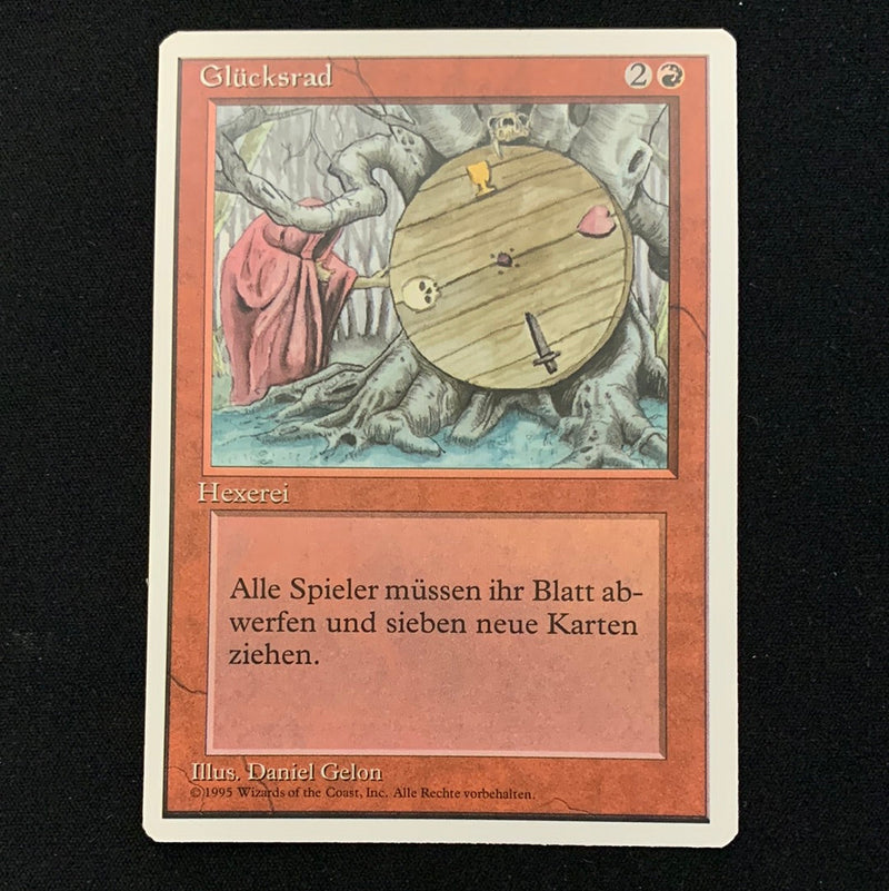 Wheel of Fortune - Foreign White Bordered - German