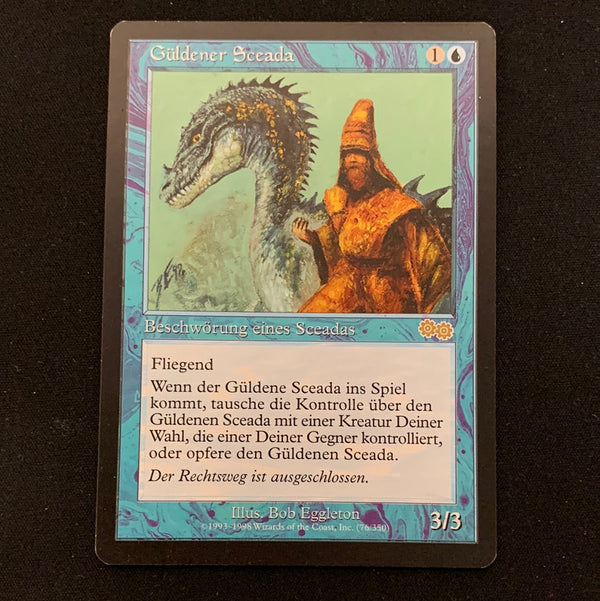 Gilded Drake - Urza's Saga - German