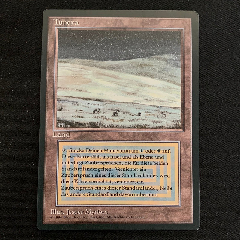 Tundra - Foreign Black Bordered - German