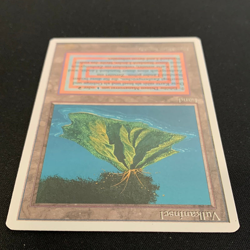 Volcanic Island - Foreign White Bordered - German