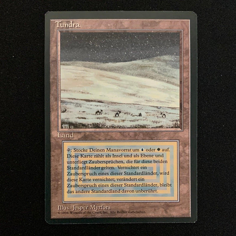 Tundra - Foreign Black Bordered - German