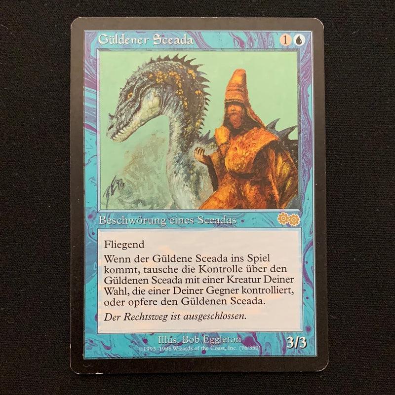 Gilded Drake - Urza's Saga - German