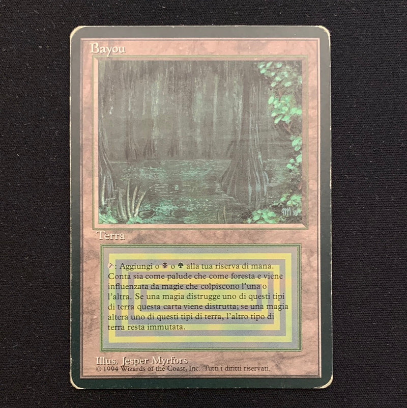 Bayou - Foreign Black Bordered - Italian