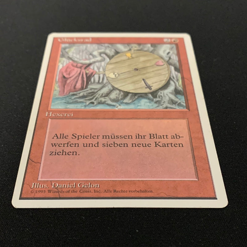 Wheel of Fortune - Foreign White Bordered - German