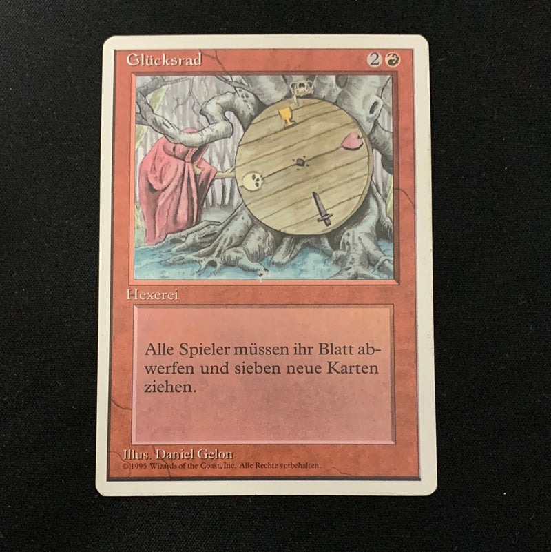 Wheel of Fortune - Foreign White Bordered - German