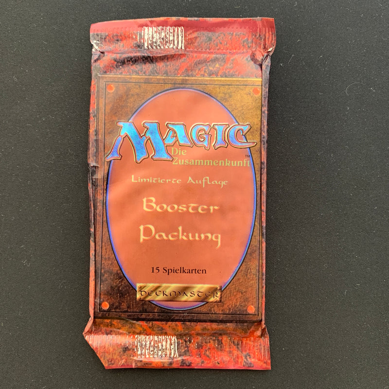 Booster - Foreign Black Bordered - German