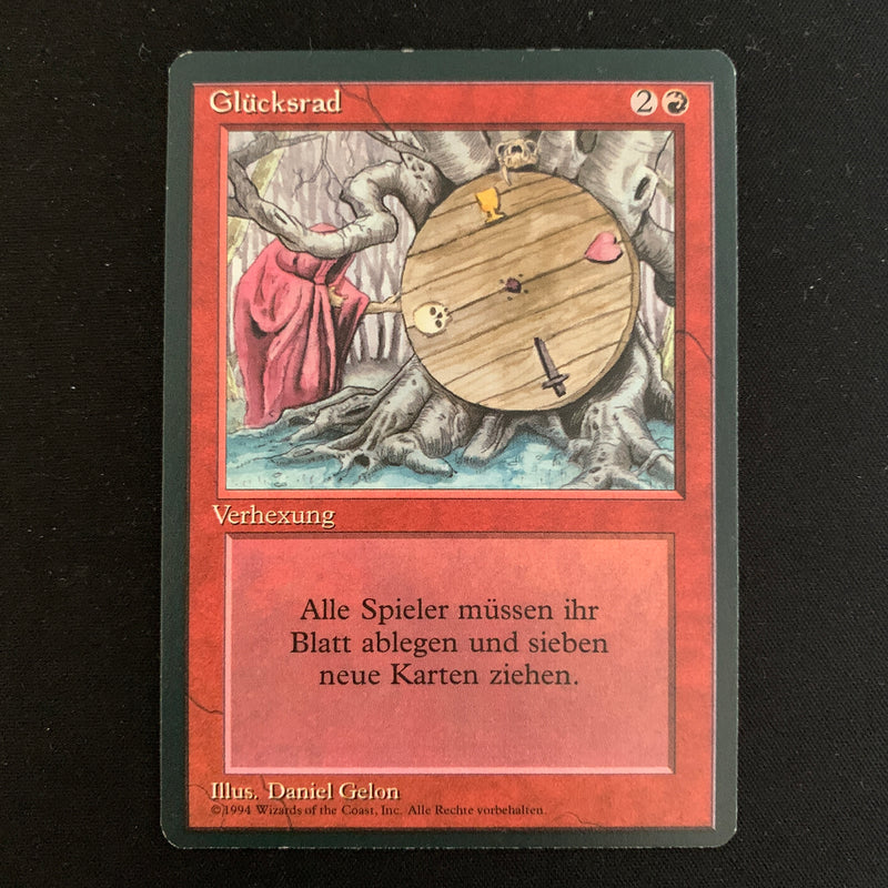 Wheel of Fortune - Foreign Black Bordered - German