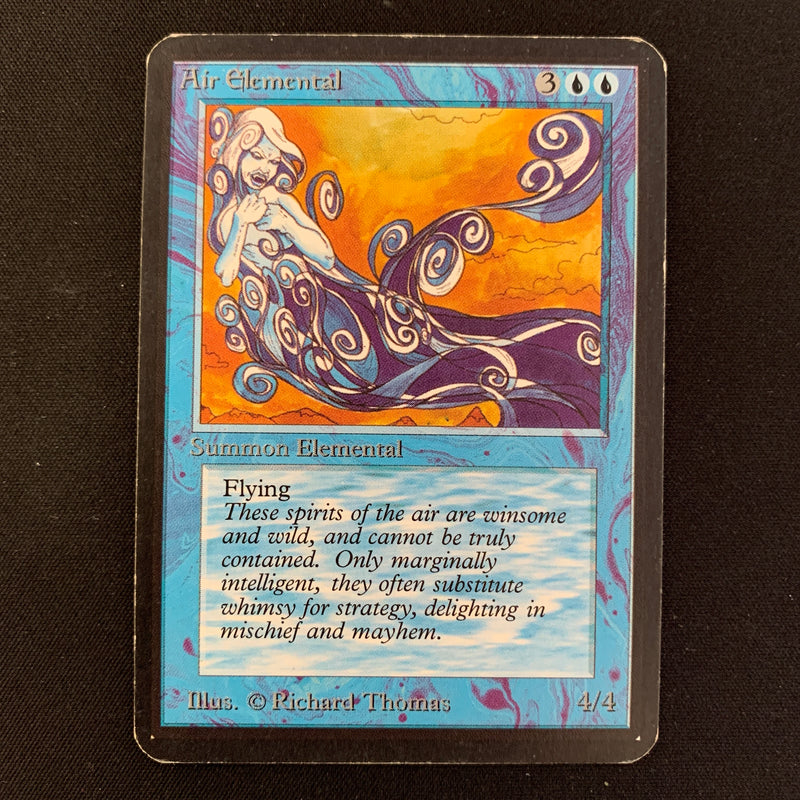 Magic the Gathering Air Elemental - Alpha 