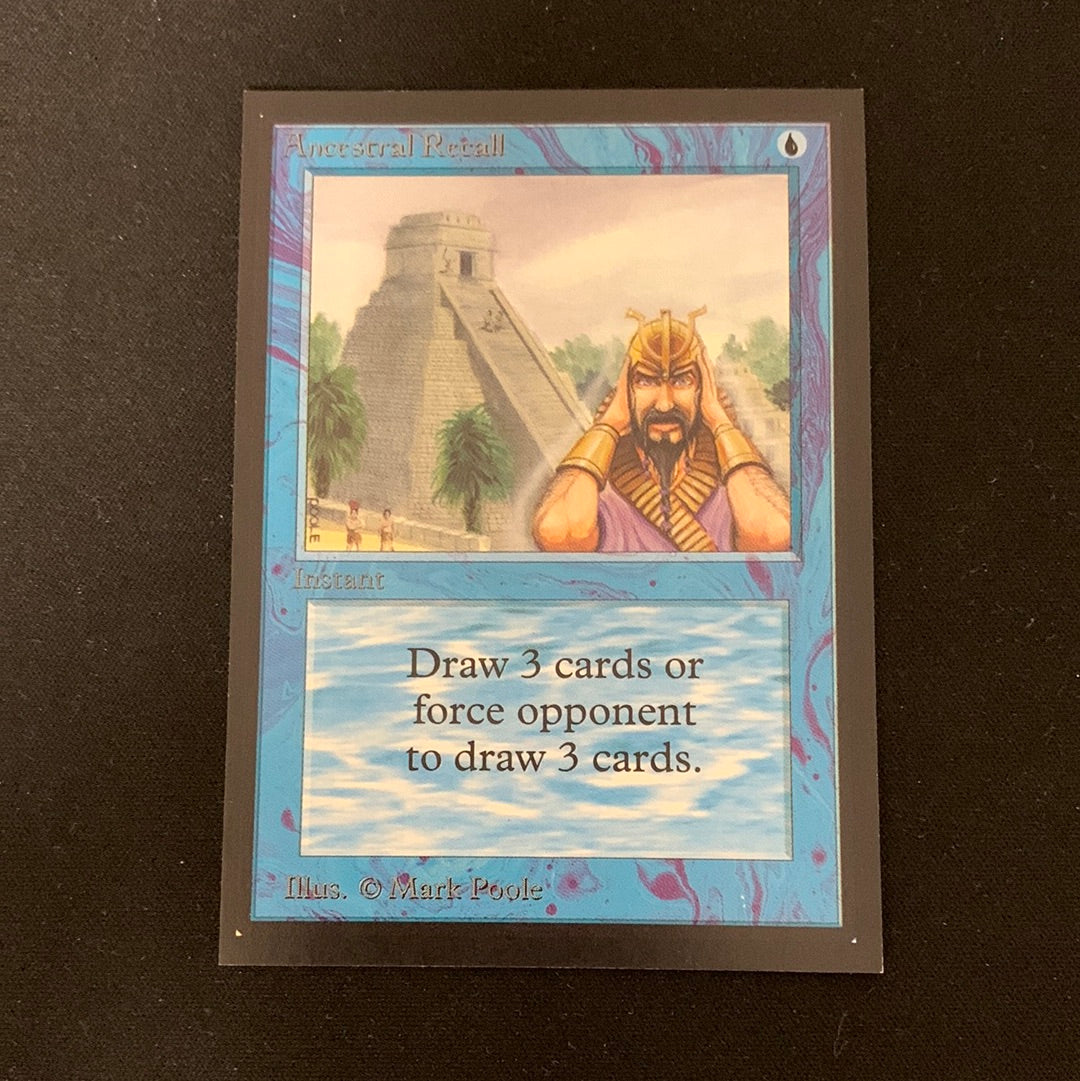 MTG Singles - Ancestral Recall - Collectors' Edition - 