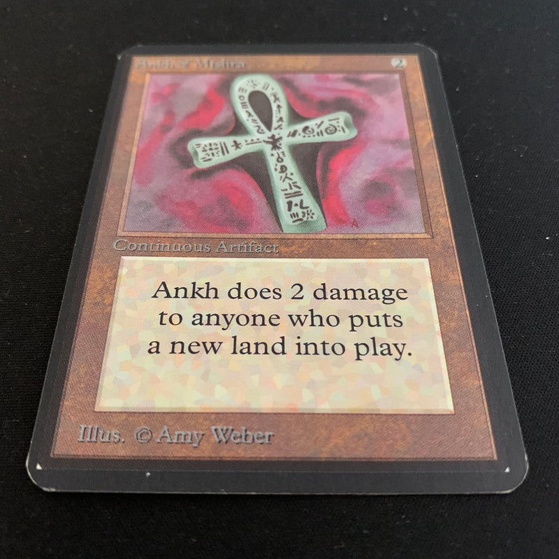 Magic the Gathering Ankh of Mishra - Alpha 