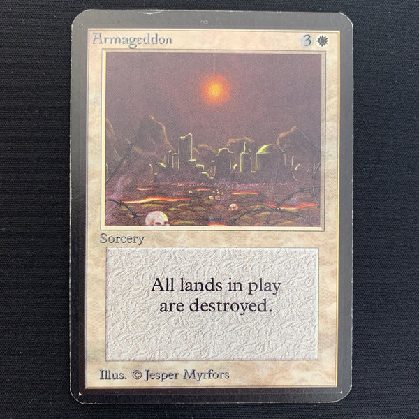 Magic the Gathering Armageddon - Alpha 