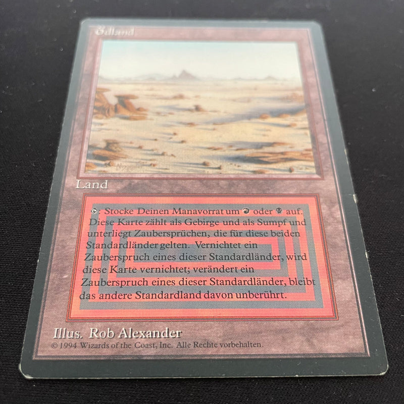 Magic the Gathering Badlands - Foreign Black Bordered - German 