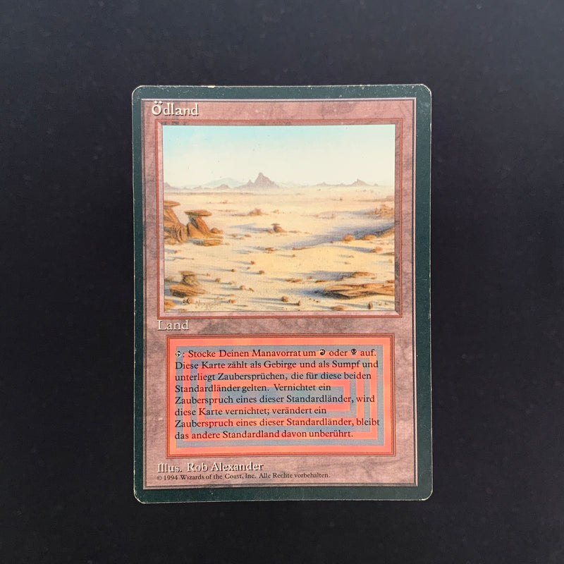 Magic the Gathering Badlands - Foreign Black Bordered - German 