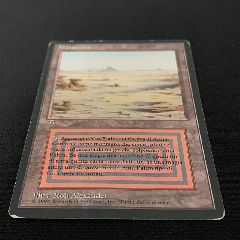 Magic the Gathering Badlands - Foreign Black Bordered - Italian 