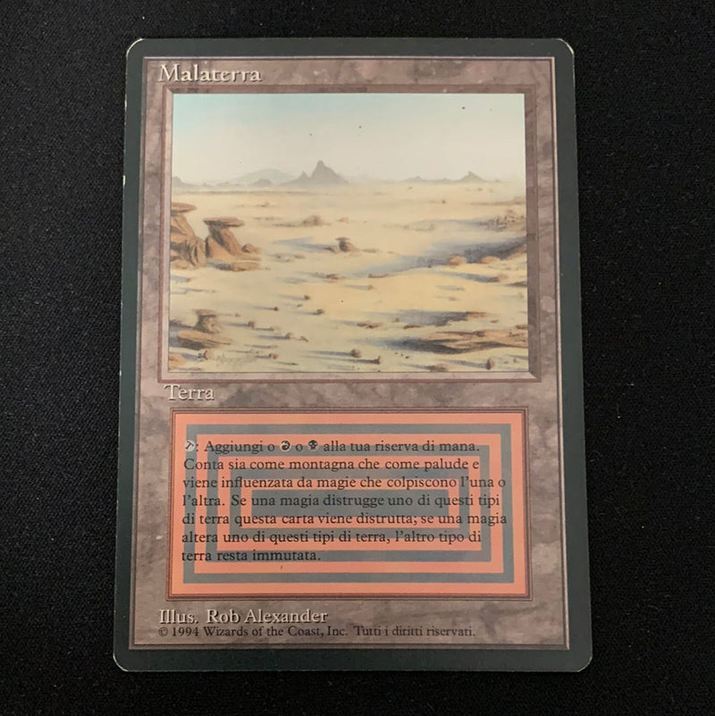 Magic the Gathering Badlands - Foreign Black Bordered - Italian 