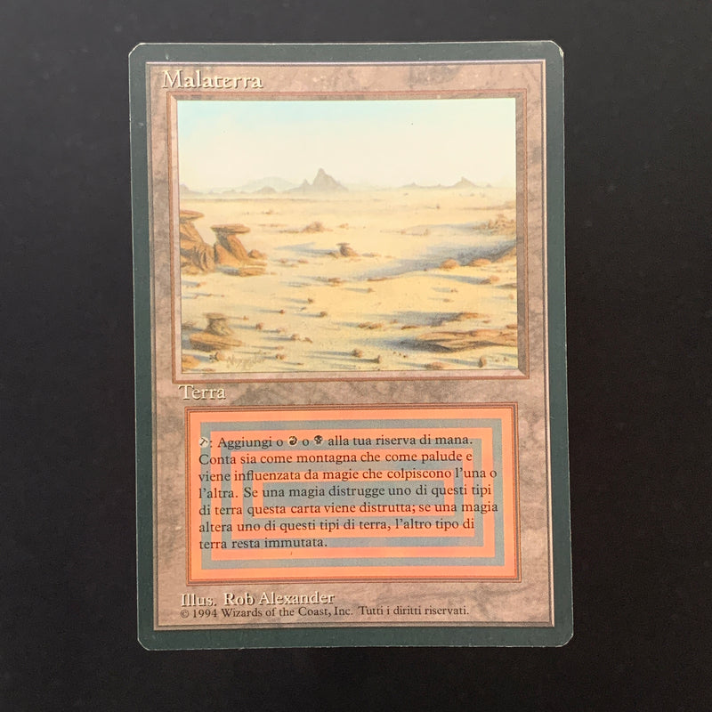 Magic the Gathering Badlands - Foreign Black Bordered - Italian 