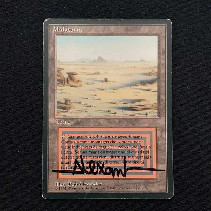 Magic the Gathering Badlands - Foreign Black Bordered - Italian 