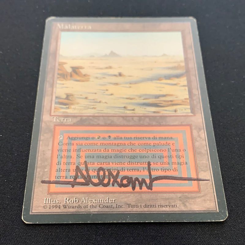 Magic the Gathering Badlands - Foreign Black Bordered - Italian 