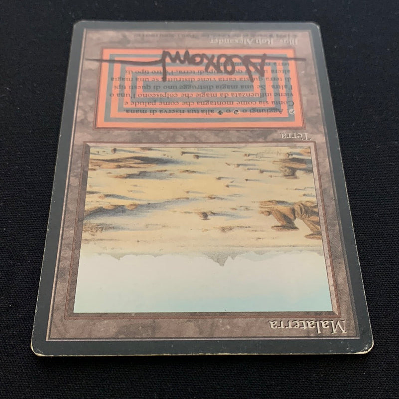 Magic the Gathering Badlands - Foreign Black Bordered - Italian 