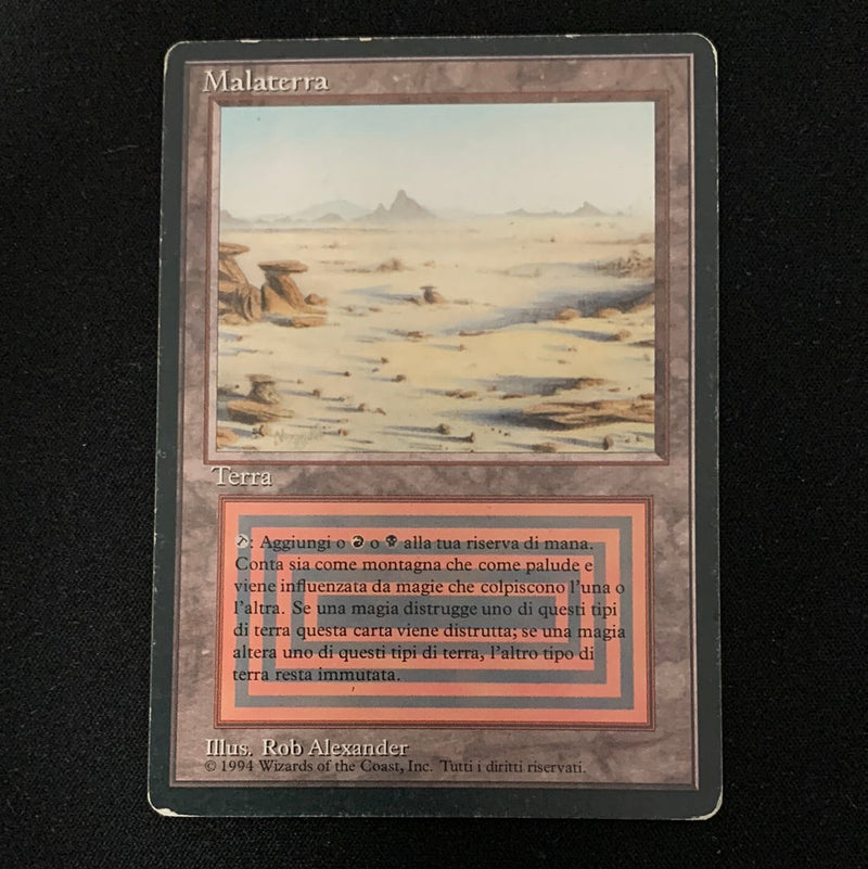 Magic the Gathering Badlands - Foreign Black Bordered - Italian 