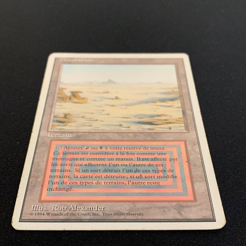 Magic the Gathering Badlands - Foreign White Bordered - French 