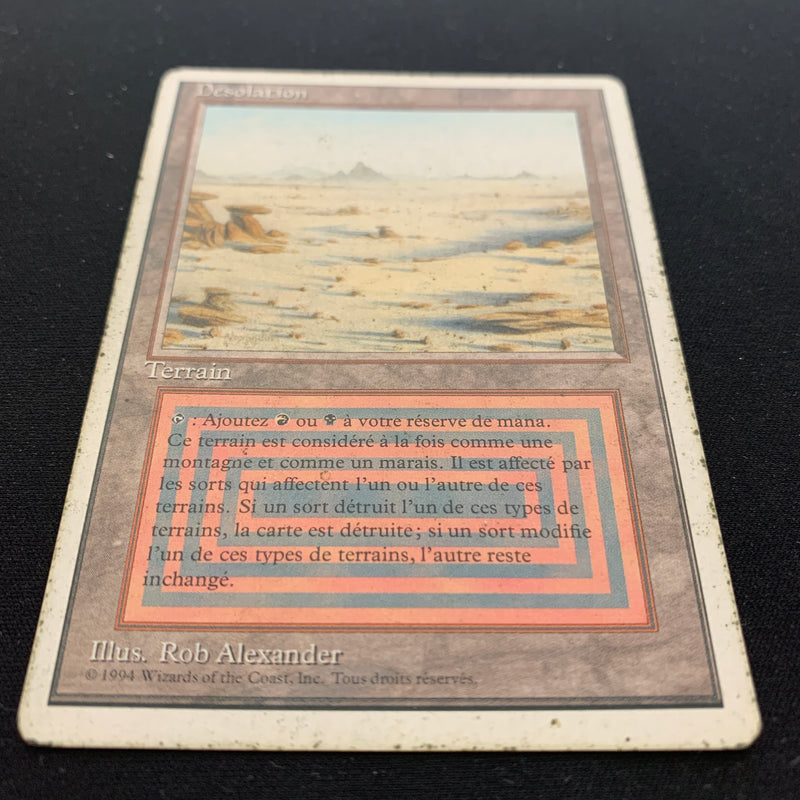 Magic the Gathering Badlands - Foreign White Bordered - French 