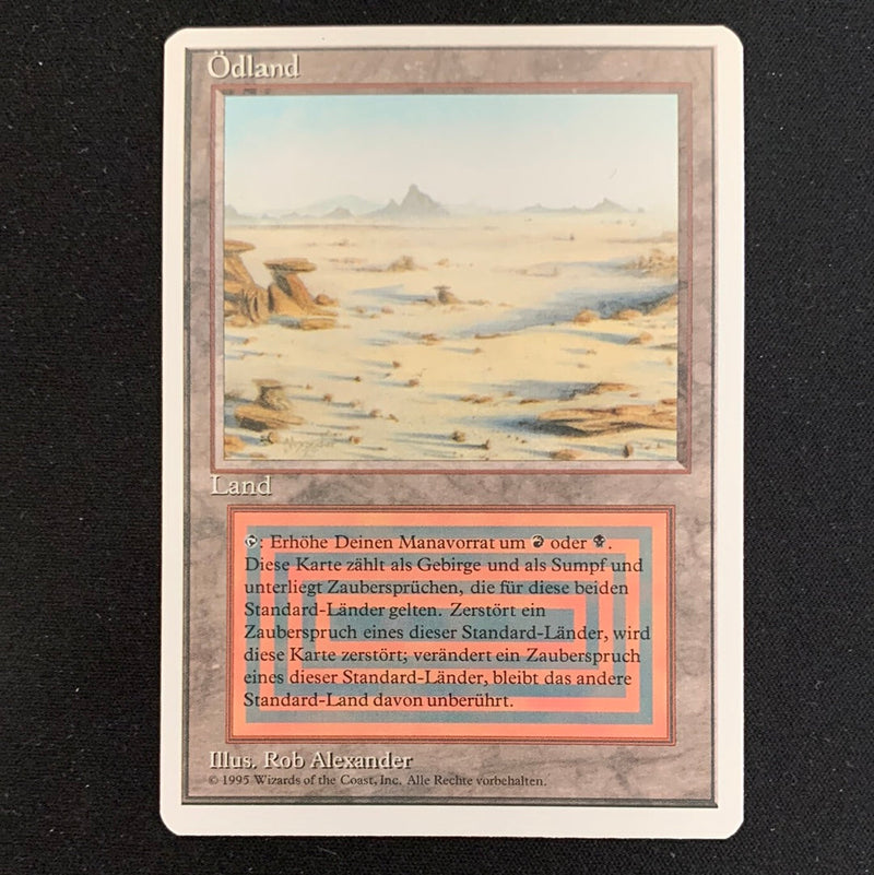 Magic the Gathering Badlands - Foreign White Bordered - German 