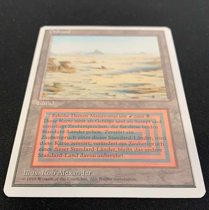 Magic the Gathering Badlands - Foreign White Bordered - German 